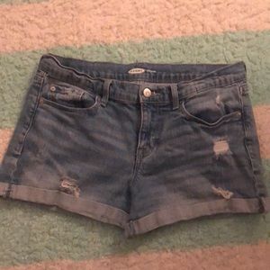 Light blue Jean shorts